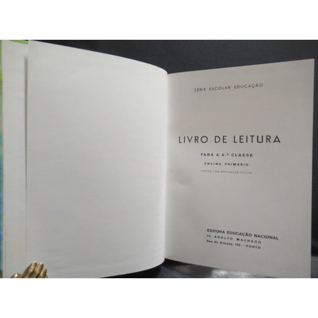 Ensino Primário Livro Leitura 4ª Classe