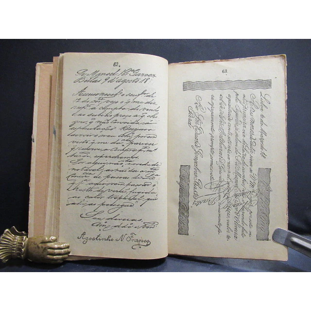 Paleografo Leitura Manuscrita 1909 Carlos Silva