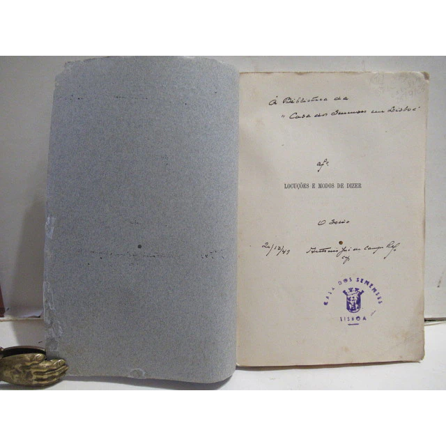 Locuções/Modos De Dizer/Província Da Beira Alta 1924 José Da Fonseca Lebre