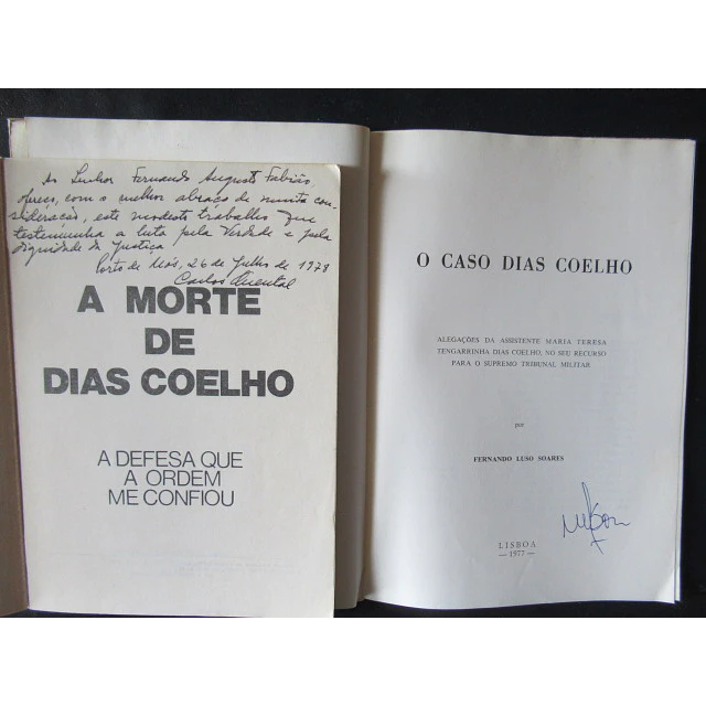 Resistência Portugal/Caso/Morte/Dias Coelho 1972/9 Carlos Quental/Fernando Luso Soares