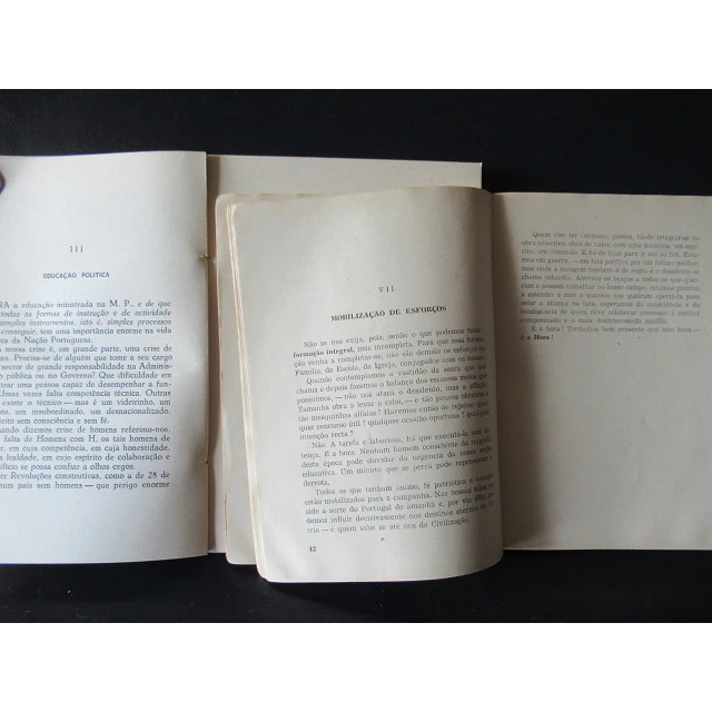 Missão Dirigentes Reflexões & Diretivas 1943/1966 Mocidade Portuguesa/Marcello Caetano