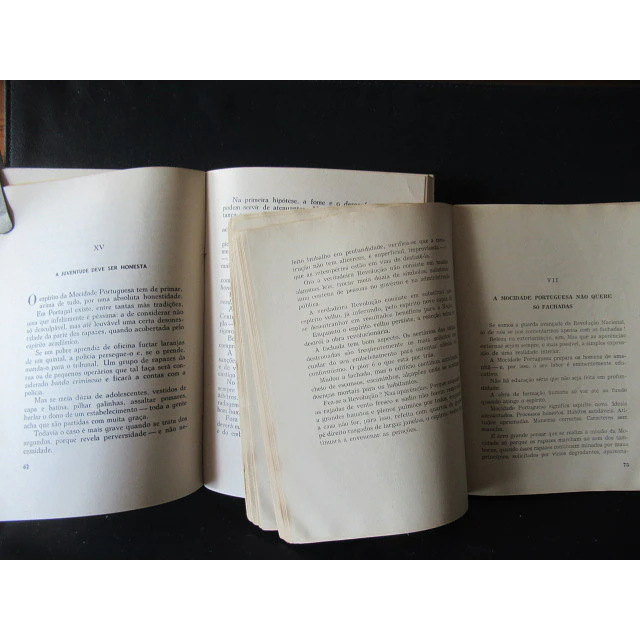 Missão Dirigentes Reflexões & Diretivas 1943/1966 Mocidade Portuguesa/Marcello Caetano