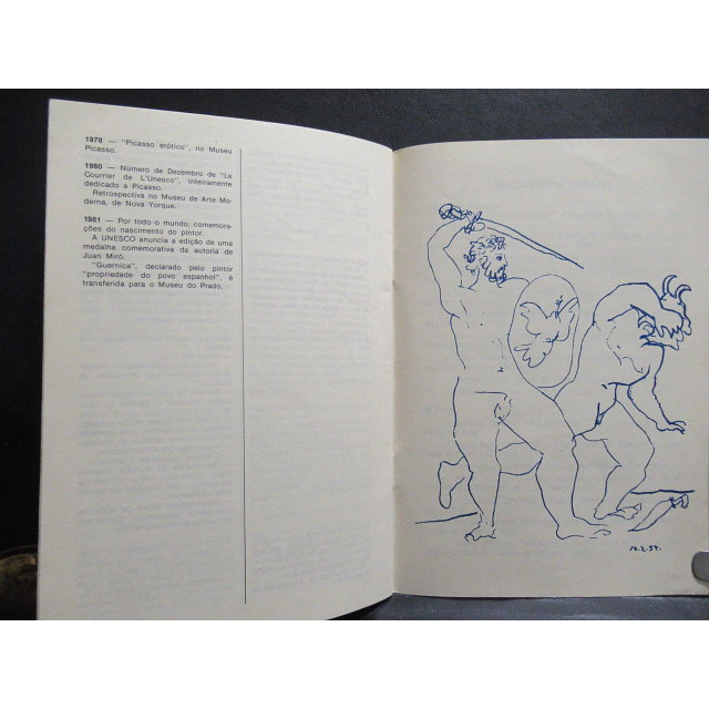 Picasso Exposição 1881/1981 Casa Da Cultura Das Caldas Da Rainha