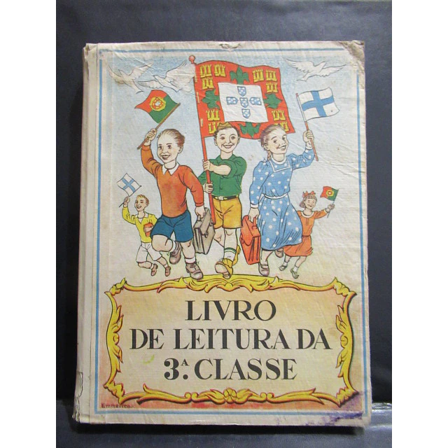 Ensino Primário Livro De Leitura 3ª Classe 1969