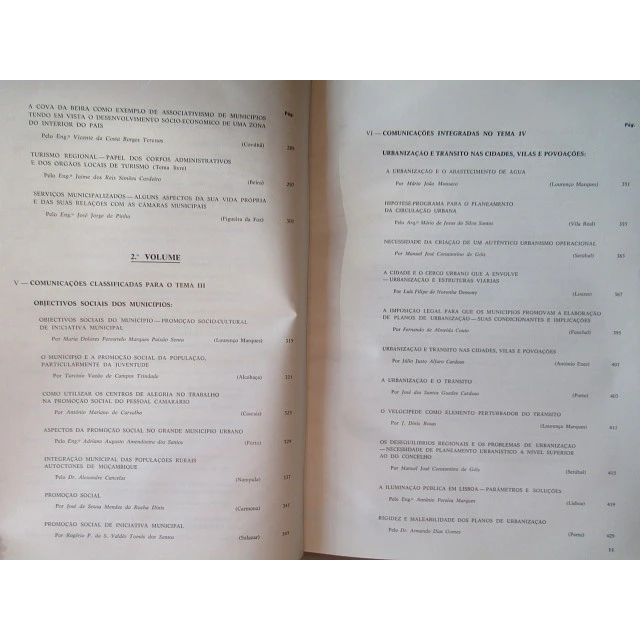 II Colóquio Nacional Municipios/Teses Comunicações/Conclusões/Recomendações 1971 Lourenço Marques