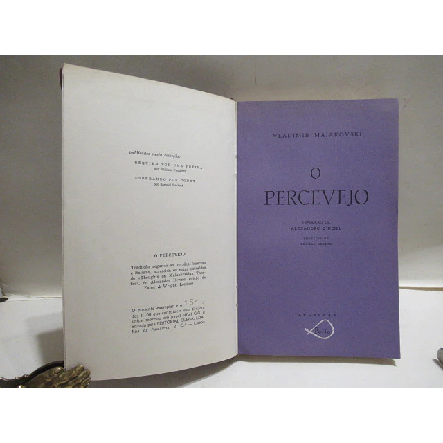O Percevejo 1959 Vladimir Maiakovski/Alexandre O`Neil/Thomas Devine