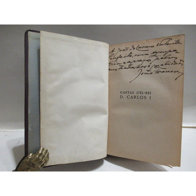 Cartas D`El Rei D. Carlos I A João Franco Castello Branco 1924