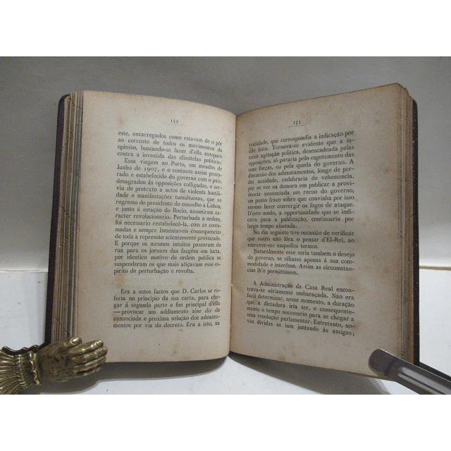 Cartas D`El Rei D. Carlos I A João Franco Castello Branco 1924