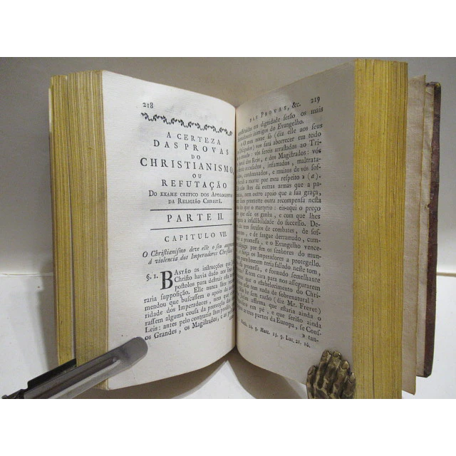 Certeza Provas Cristianismo Ou Refutação Apologistas Relegião Cristã 1788 Mr. Bergier