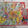 Mapa Cómico Da Europa(Guerra 1940) Carlos Ribeiro