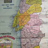 Mapa Portugal/Publicitário/Nova Divisão Administrativa 1944 João Nunes Sequeira