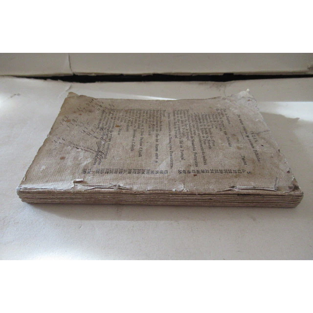 Folhinha Da Terceira Para O Anno De 1832 Bixesto Angra