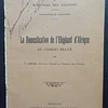 La Domestication De L`Eléphant D`Afrique/Congo Belge 1920 E. Leplae