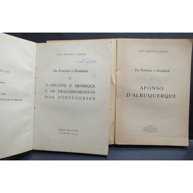 Afonso D`Albuquerque/Infante D. Henrique/Descobrimentos 1953/7 José Moreira De Campos
