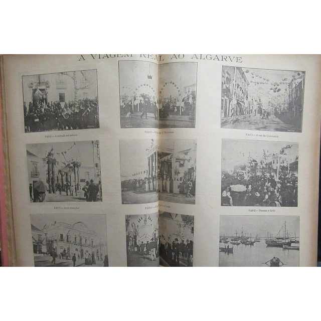 Branco E Negro Semanário Ilustrado Costumes Portugueses Viágem Régia Algarve 1897