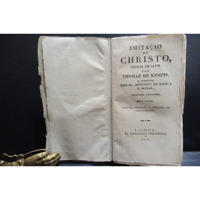 Imitação De Christo 1866 Thomaz De Kempis/Fr. António De Padua E Bellas