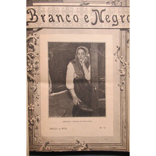 Branco E Negro Semanário Ilustrado Costumes Portugueses Viágem Régia Algarve 1897