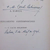 A Igreja E O Pensamento Contemporâneo 1944 D. Manuel Gonçalves Cerejeira