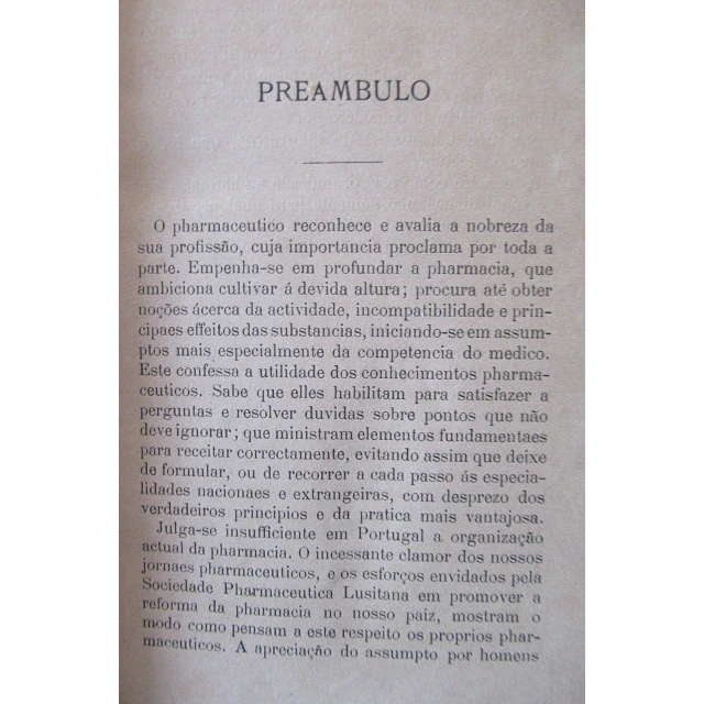 Pharmacia Elementos Pharmacotechnia 1890 Júlio De Sande Sacadura Botte