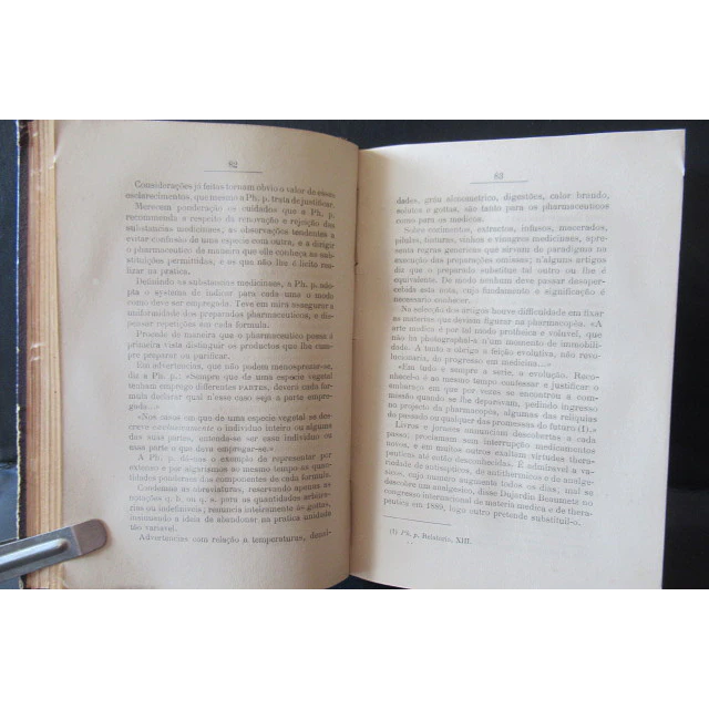 Pharmacia Elementos Pharmacotechnia 1890 Júlio De Sande Sacadura Botte