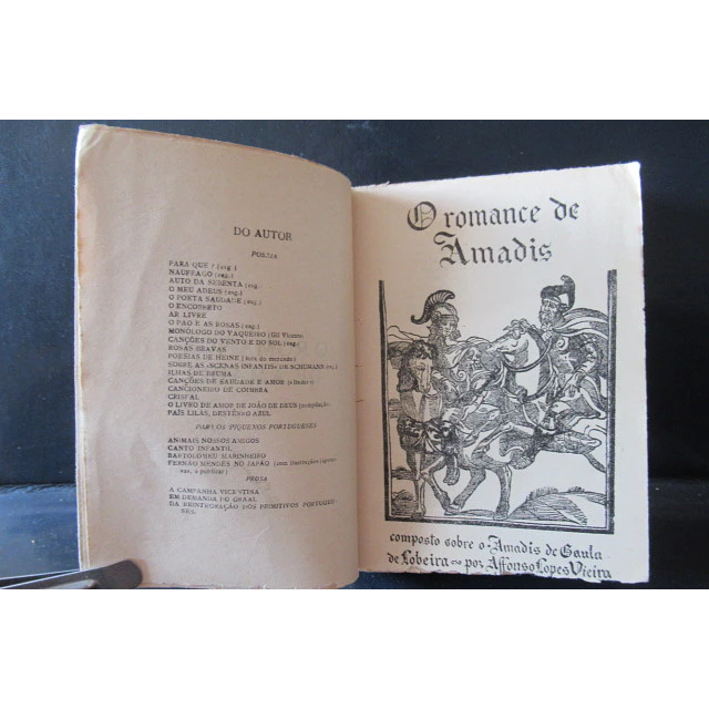 O Romance De Amadis 1922 Afonso Lopes Vieira