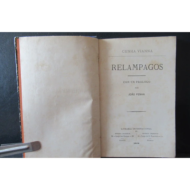 Relampagos 1874 Cunha Vianna