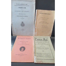 Parece Mal/Golpe Misericordia/Vida Obras/Penalidade India 1892/906 Candido De Figueiredo