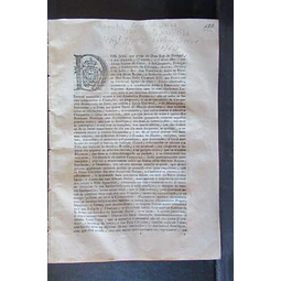 Ordem Regia/Breve Papal Extinção Compª Jesus 1773 D. José/Marquês De Pombal