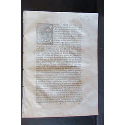 Carta De Lei D. Maria 1ª Ordens Militares 1789