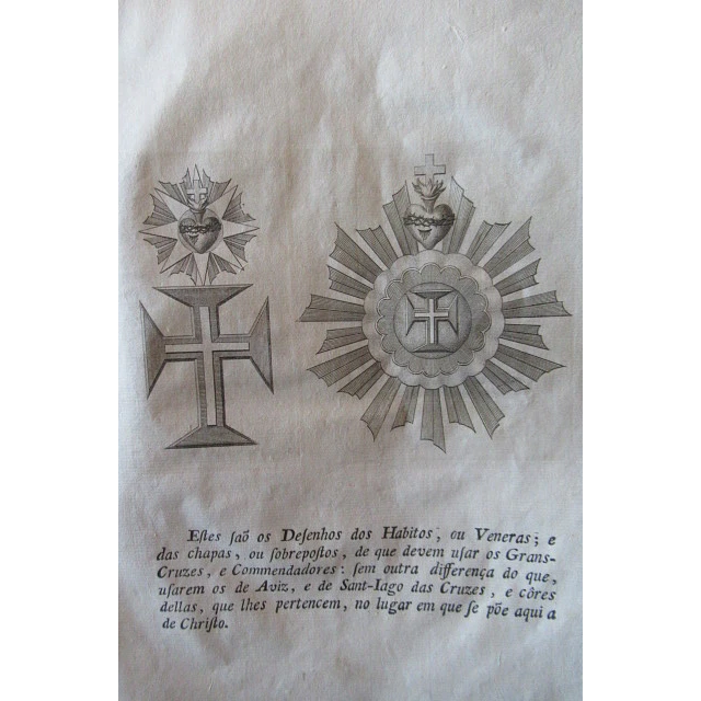 Carta De Lei D. Maria 1ª Ordens Militares 1789