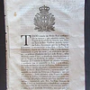 Guerra Das Laranjas/Sentença Verissí. Antº. Gama Lobo Governador/Juromenha 1802 Principe Regente