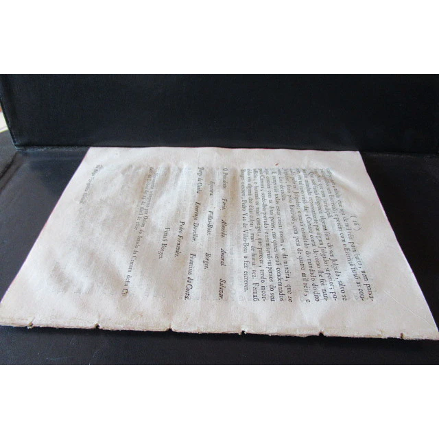 Regimento Juizes Dos Aldeas, E Julgados Do Termo, &c. 1639 13 Abril 1807 Senado