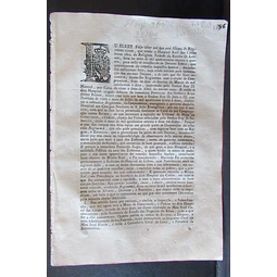 Alvará Regio Hospital Real Das Caldas Maio 1775 D. José/Marquês De Pombal