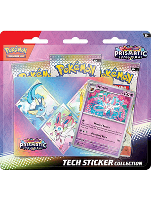 Colección Con Pegatinas Evoluciones Prismáticas Tgc Pokémon