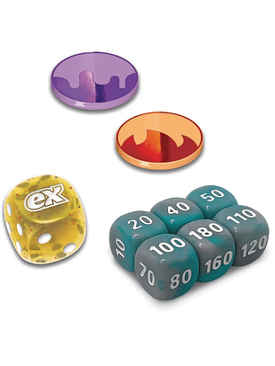 Dado, Dados contadores de daño y Marcadores de condición