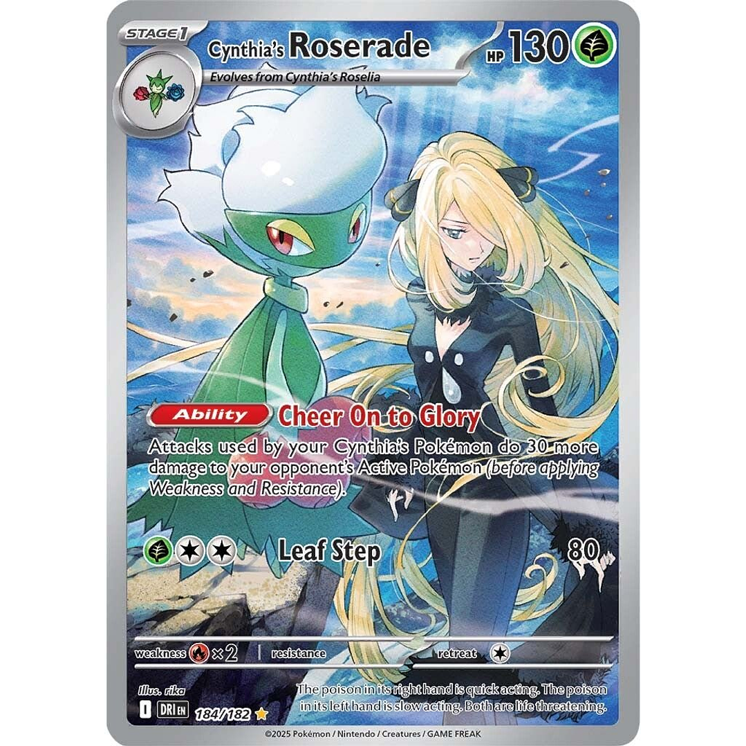 Cynthia's Roserade #184/182 1