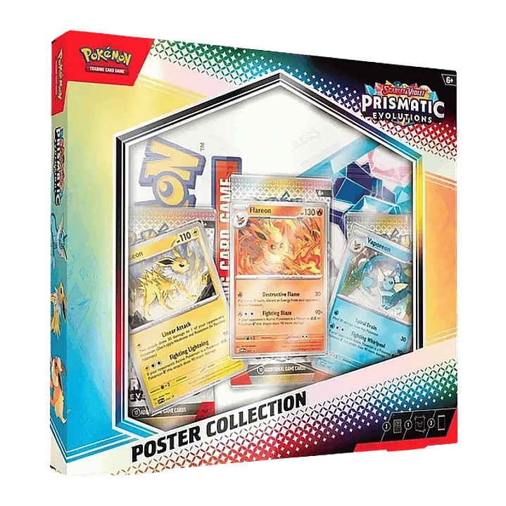 Pokémon TCG: Prismatic Evolutions Poster Collection 1