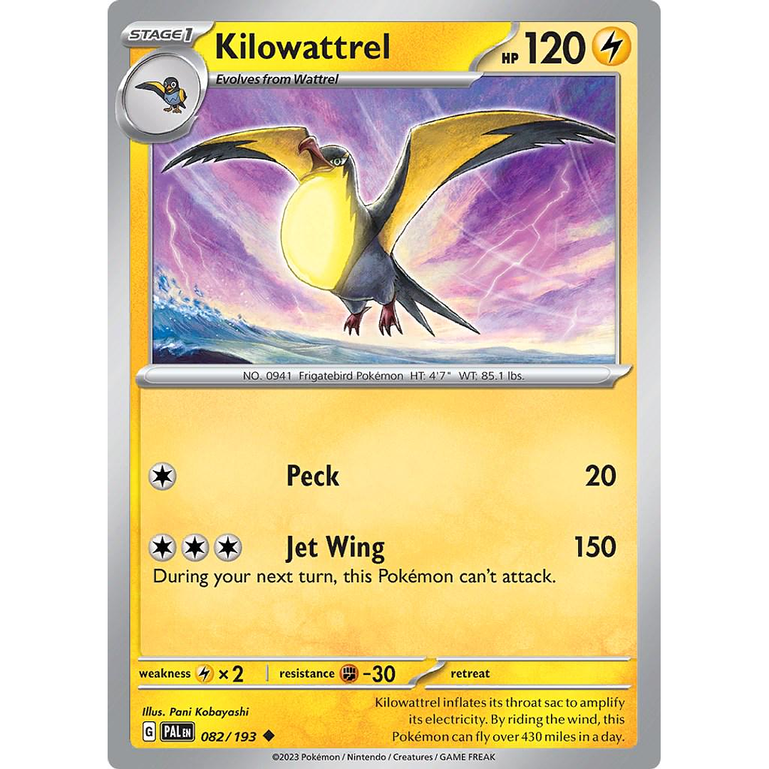 Kilowattrel #82/193 Pokemon Paldea Evolved 1