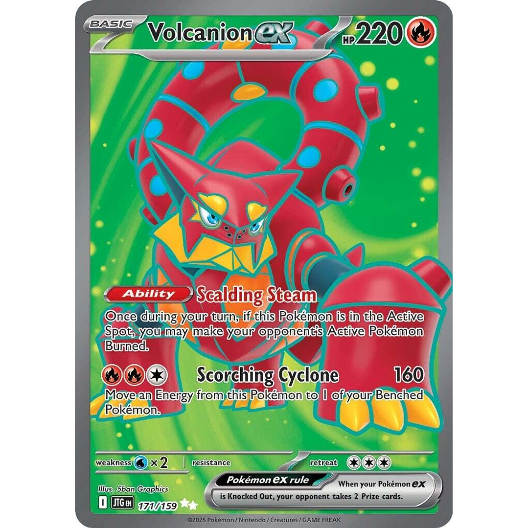 Volcanion ex #171/159 Pokemon Journey Together 1