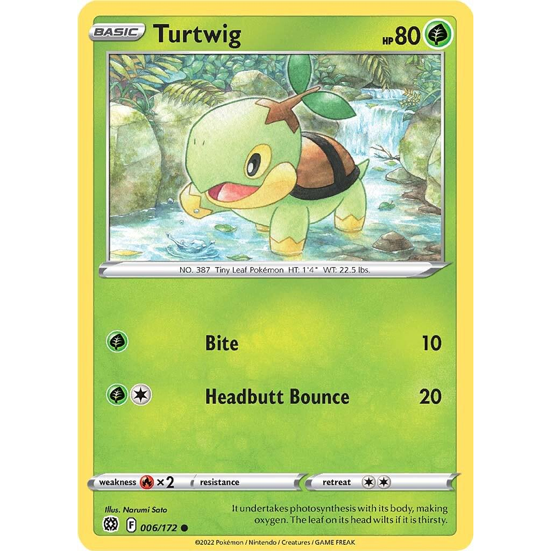 Turtwig #6/172 Pokemon Brilliant Stars 1