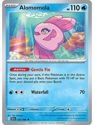 Alomomola #24/86 Black Bolt