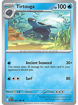 Tirtouga #22/86 Black Bolt