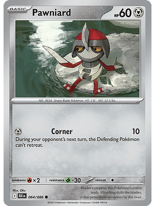 Pawniard #64/86 Black Bolt