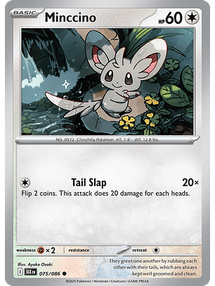 Minccino #75/86 Black Bolt