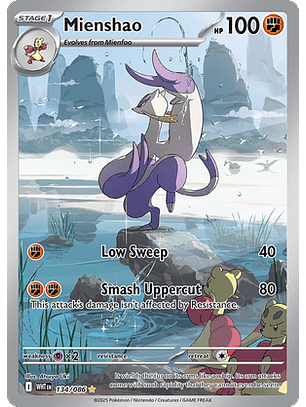 Mienshao #134/86 White Flare