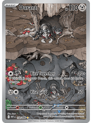 Durant #150/86 White Flare