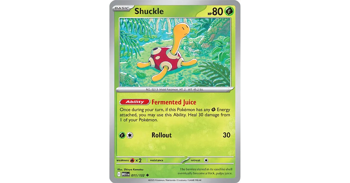 Shuckle #11/132 Mega Evolution