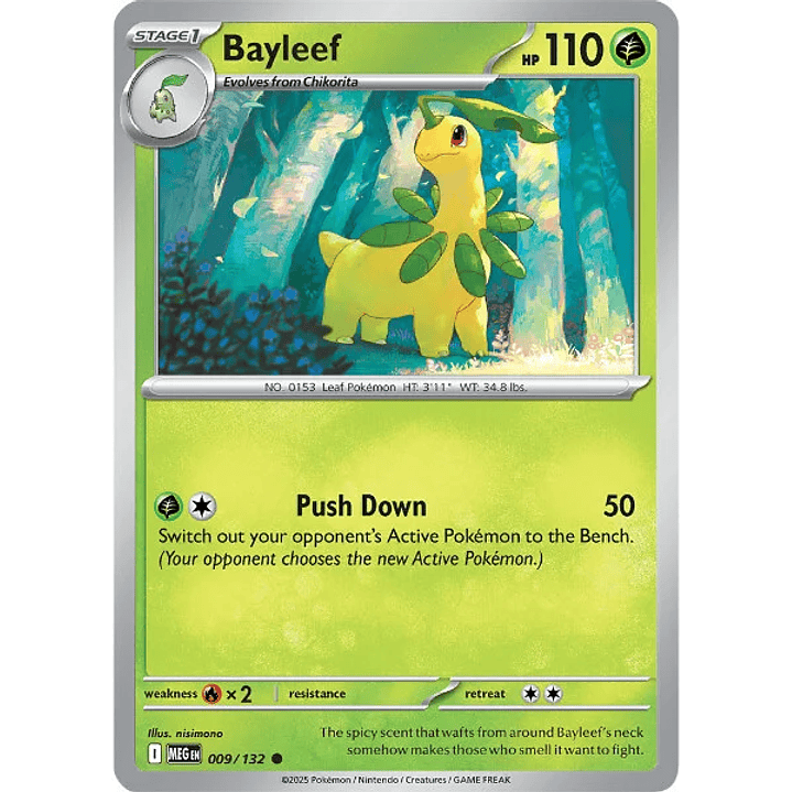Bayleef #9/132 Mega Evolution 1