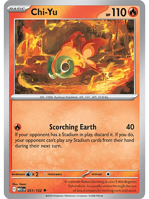 Chi-Yu #31/132 Mega Evolution