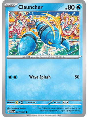 Clauncher #37/132 Mega Evolution